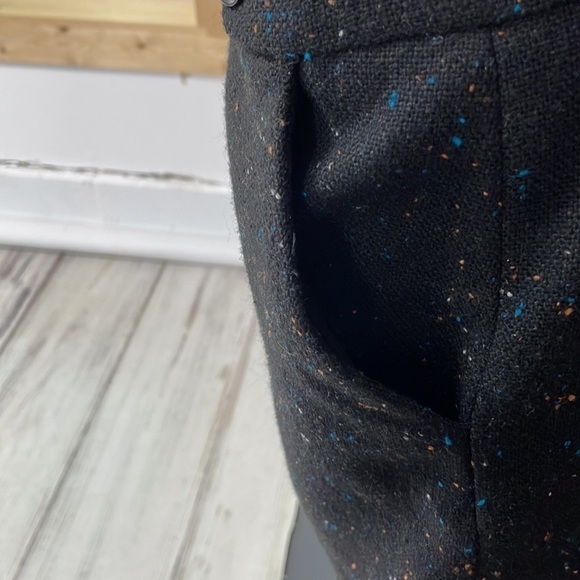 Outback Red Tweed Skirt Black Speckled Pencil Mini Size 2 - Picture 6 of 13